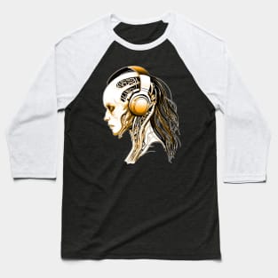 Cyborg Audiophile Baseball T-Shirt